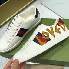 Ace Embroidered Love Women Sneakers size38