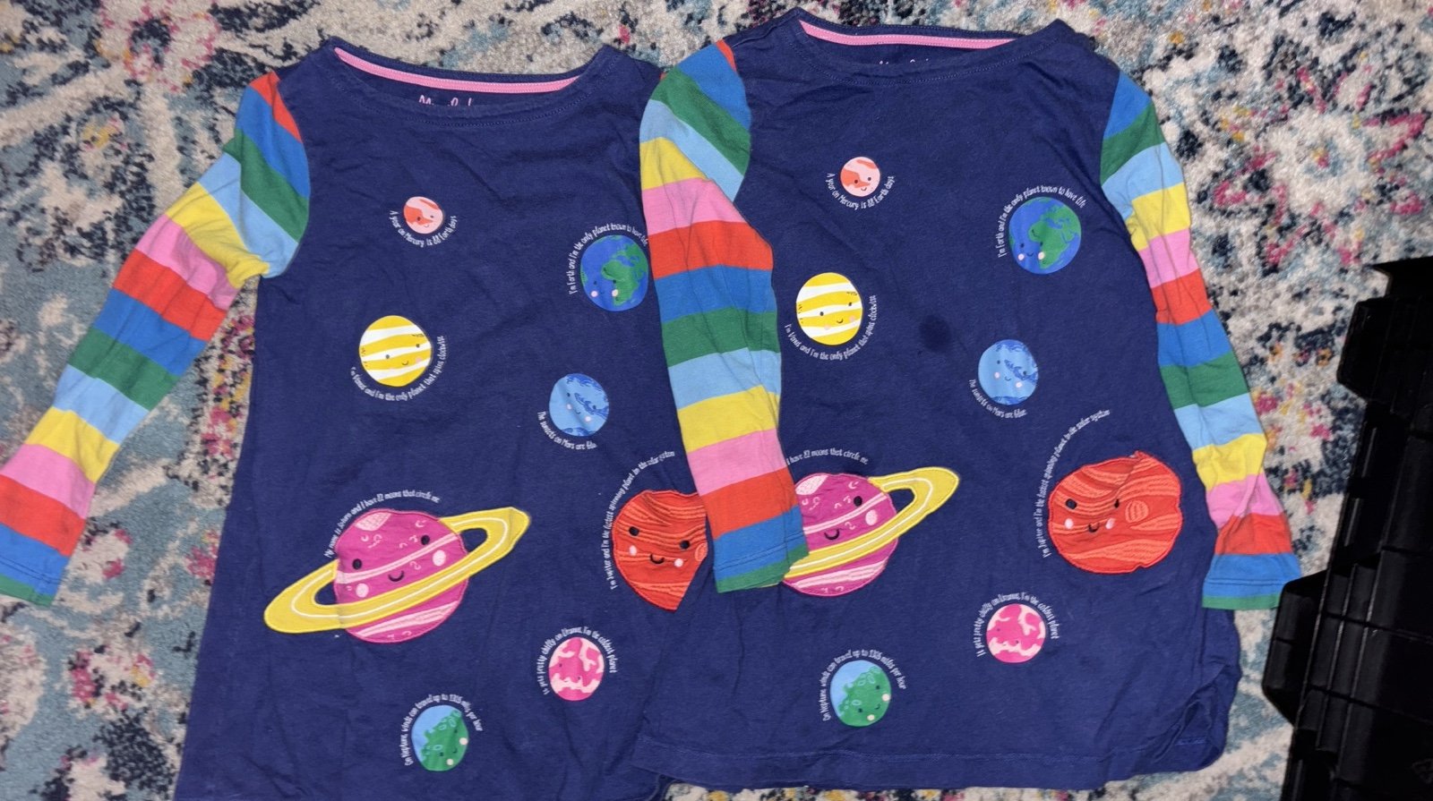 Mini Boden planet long sleeve size 6-7
