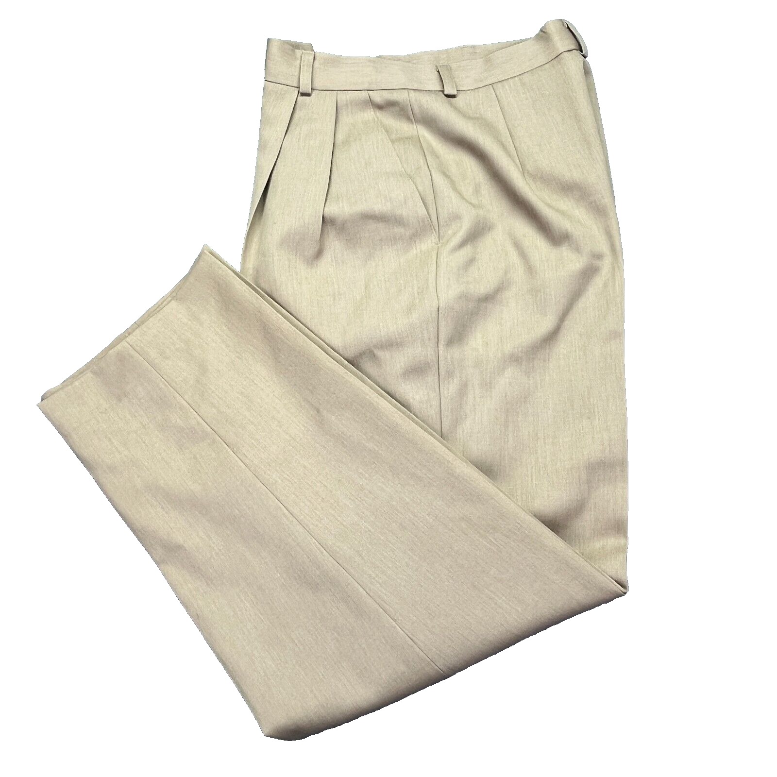 Classiques Entier 100% Pure Wool Ivory Reg Cut Lined Women's Sz 6 Fits 25 Japan