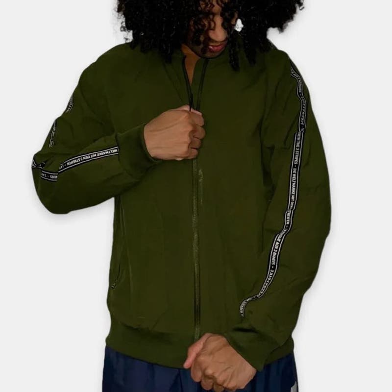 Adidas green bomber 2025 jacket mens