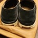 OluKai Women's Pehuea Black Leather Slip-on Shoes Size 9