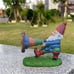 Resin Funny Gnome Garden Ornament,Outdoor Lawn Gnomes Figurines