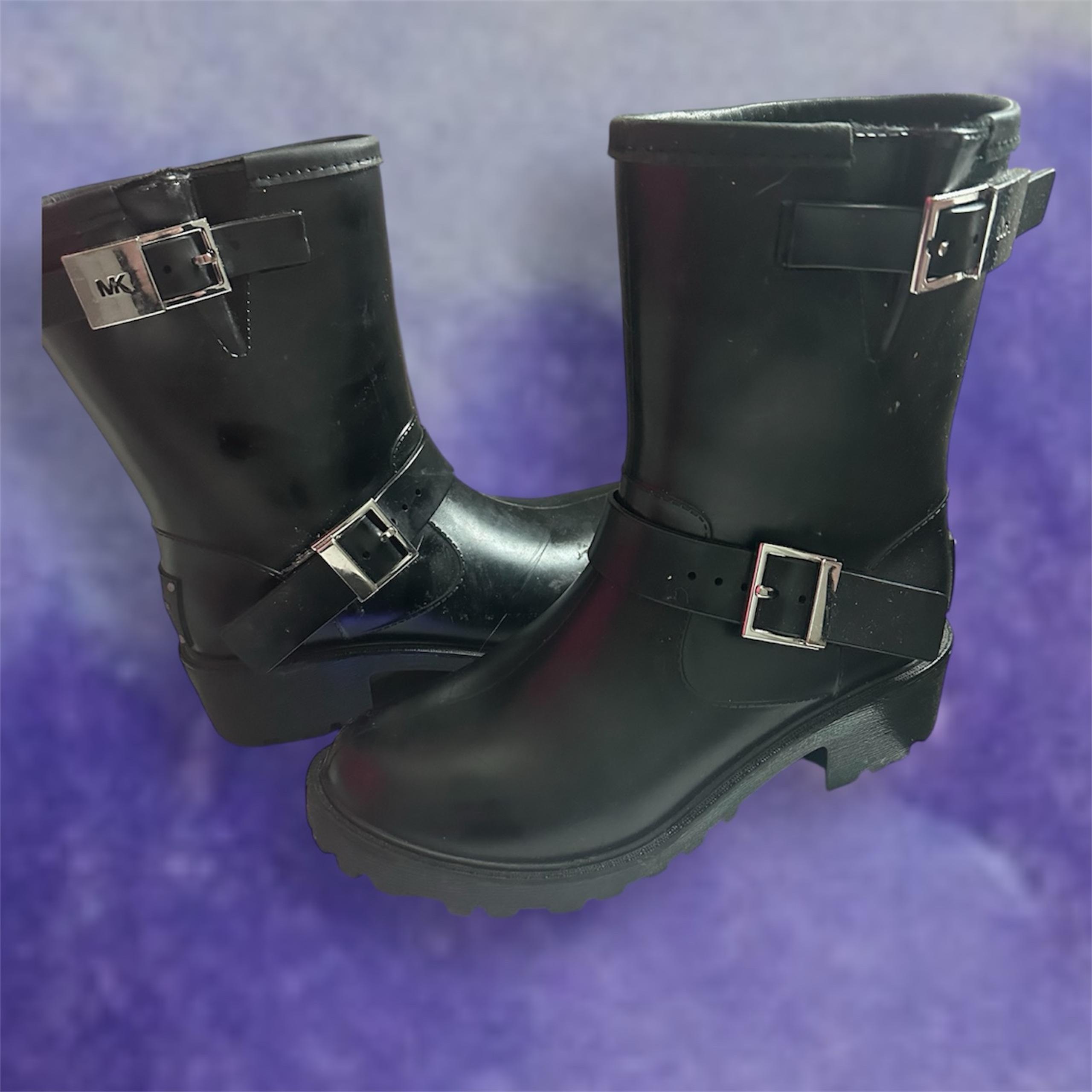 Michael kors womens galoshes rubber rain Boots