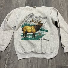 Tultex Vintage North Carolina Moose Crewneck Sweatshirt