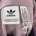 ADIDAS Purple Cotton Trefoil Logo Long Sleeve Pullover Cropped Hoodie Size M NEW