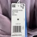 ADIDAS Purple Cotton Trefoil Logo Long Sleeve Pullover Cropped Hoodie Size M NEW
