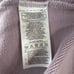 ADIDAS Purple Cotton Trefoil Logo Long Sleeve Pullover Cropped Hoodie Size M NEW