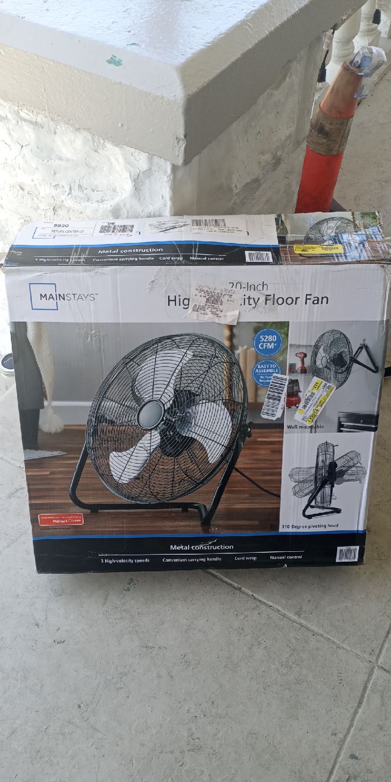 Mainstays fan