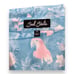 Bad Birdie Polo Shirt Blue Floral Parrot Short Sleeve Golf Stretch Men’s Size S