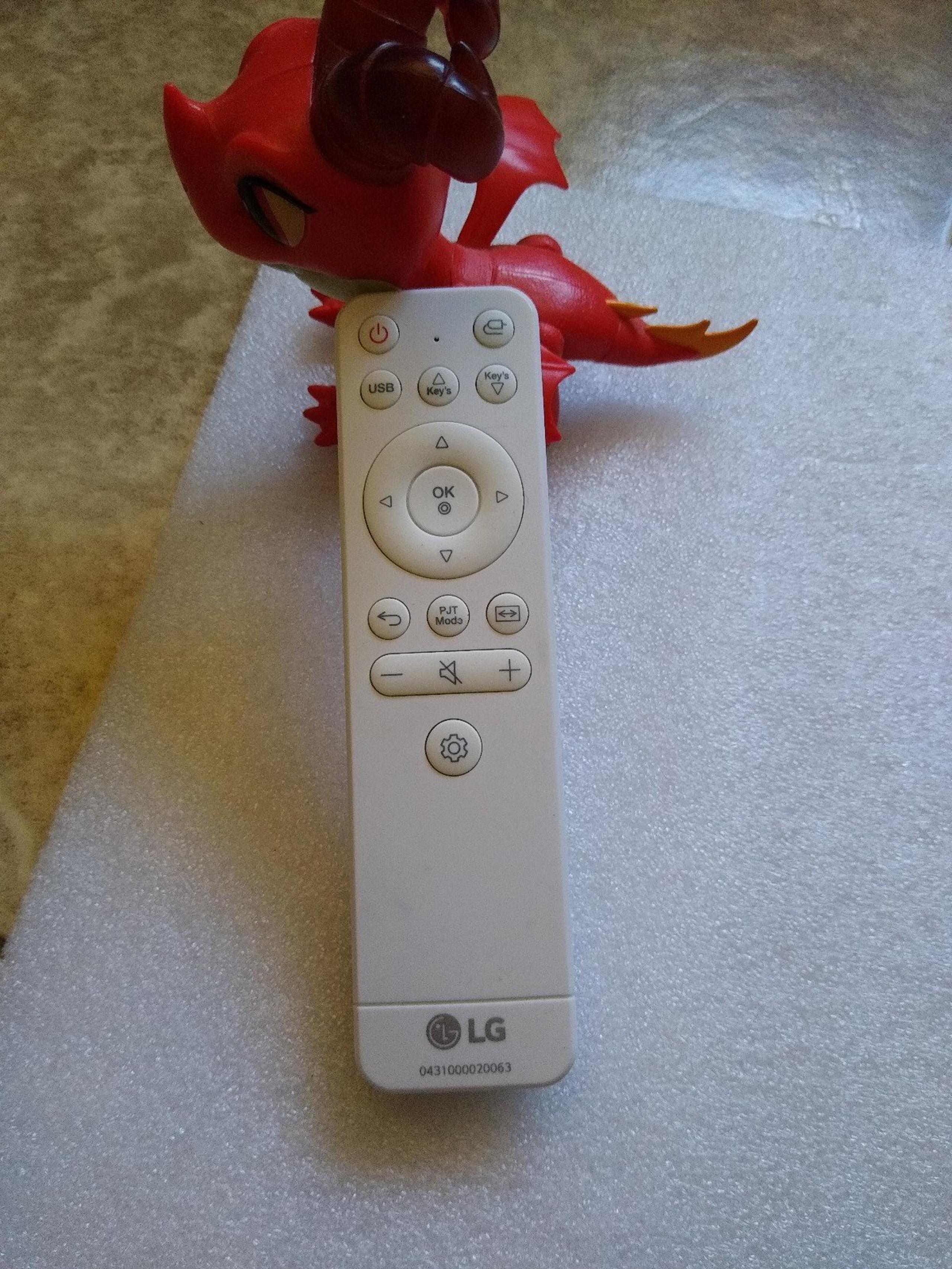 LG CINEBEAM LED PROJECTOR OEM REPLACEMENT REMOTE 0431000020063