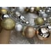 17 Illuminated Ornament Wreath by Valerie Parr Hill QVC Metallic Brand New! NIB