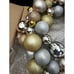 17 Illuminated Ornament Wreath by Valerie Parr Hill QVC Metallic Brand New! NIB