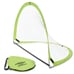 Umbro Soccer Goal Nets, Portable Pop-up Set with Lime Green Zipper Storage Bag