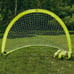 Umbro Soccer Goal Nets, Portable Pop-up Set with Lime Green Zipper Storage Bag