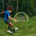 Umbro Soccer Goal Nets, Portable Pop-up Set with Lime Green Zipper Storage Bag