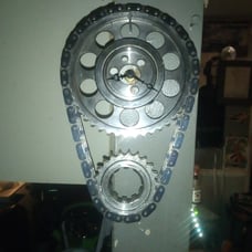 Timing chain clock
