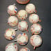 Kutani Vintage 1950s Hand Painted Geisha Eggshell Bone China 12 Cups 15 Saucers