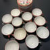 Kutani Vintage 1950s Hand Painted Geisha Eggshell Bone China 12 Cups 15 Saucers