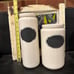 Anthropologie Biscuit Collection Challboard Canisters