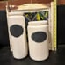 Anthropologie Biscuit Collection Challboard Canisters
