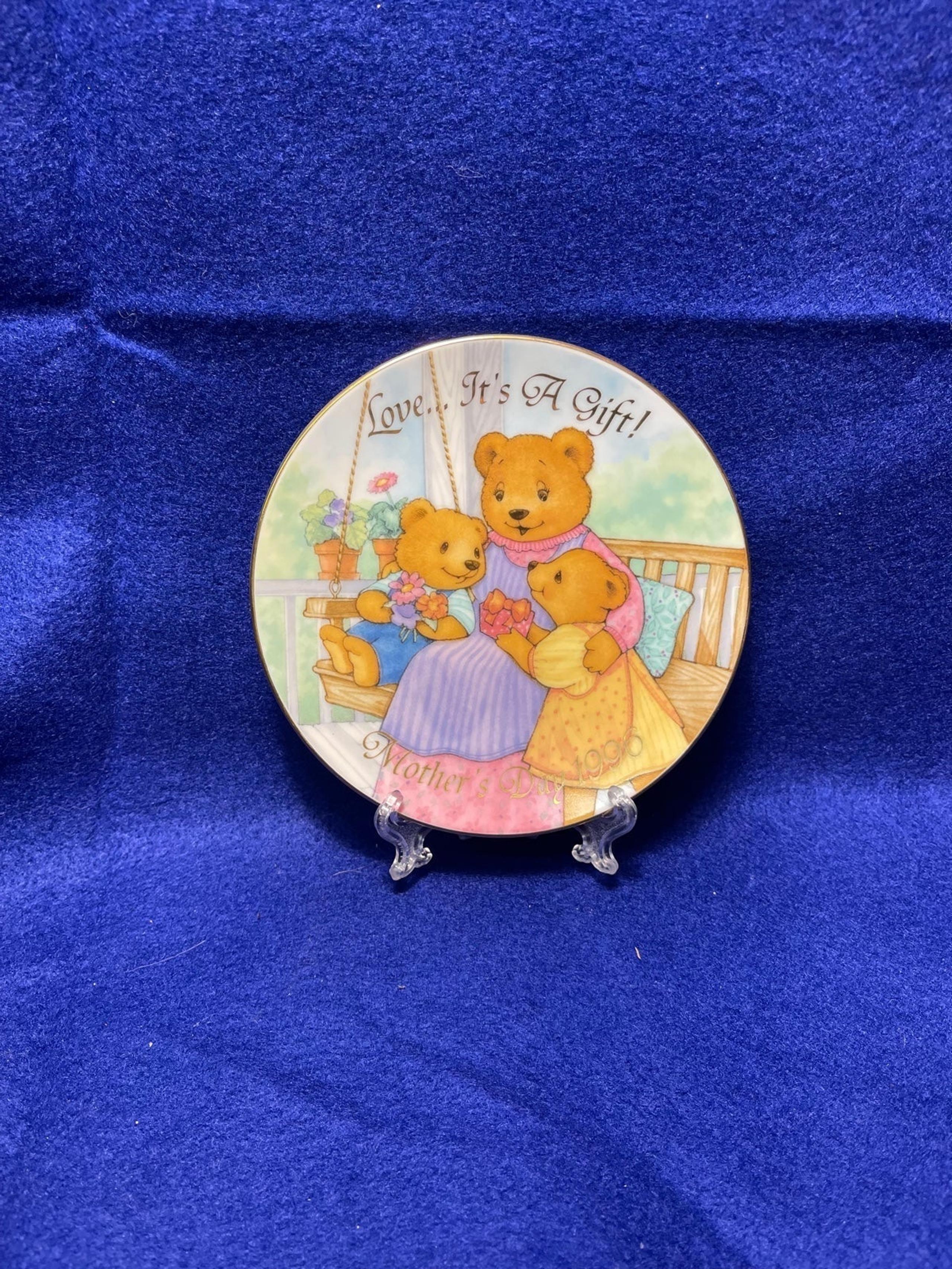 1996 Avon Mother’s Day Plate Collectible Vintage