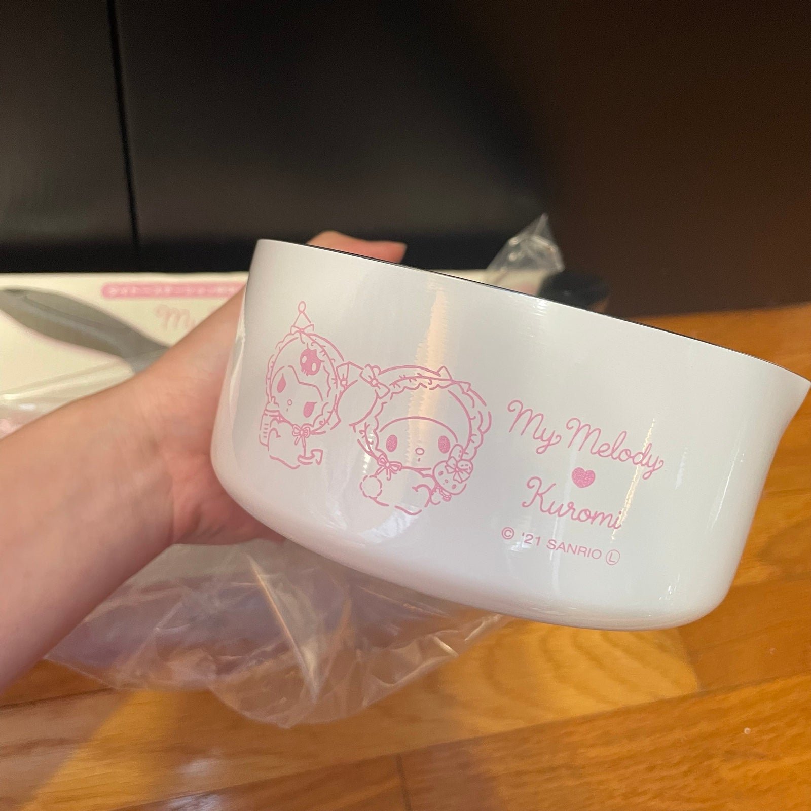 Rare—2021 Official Japan Sanrio My Melody Kuromi One Handed Pan Noodle Pot