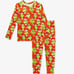 Posh Peanut The Grinch 10/12 pajamas Pacci material