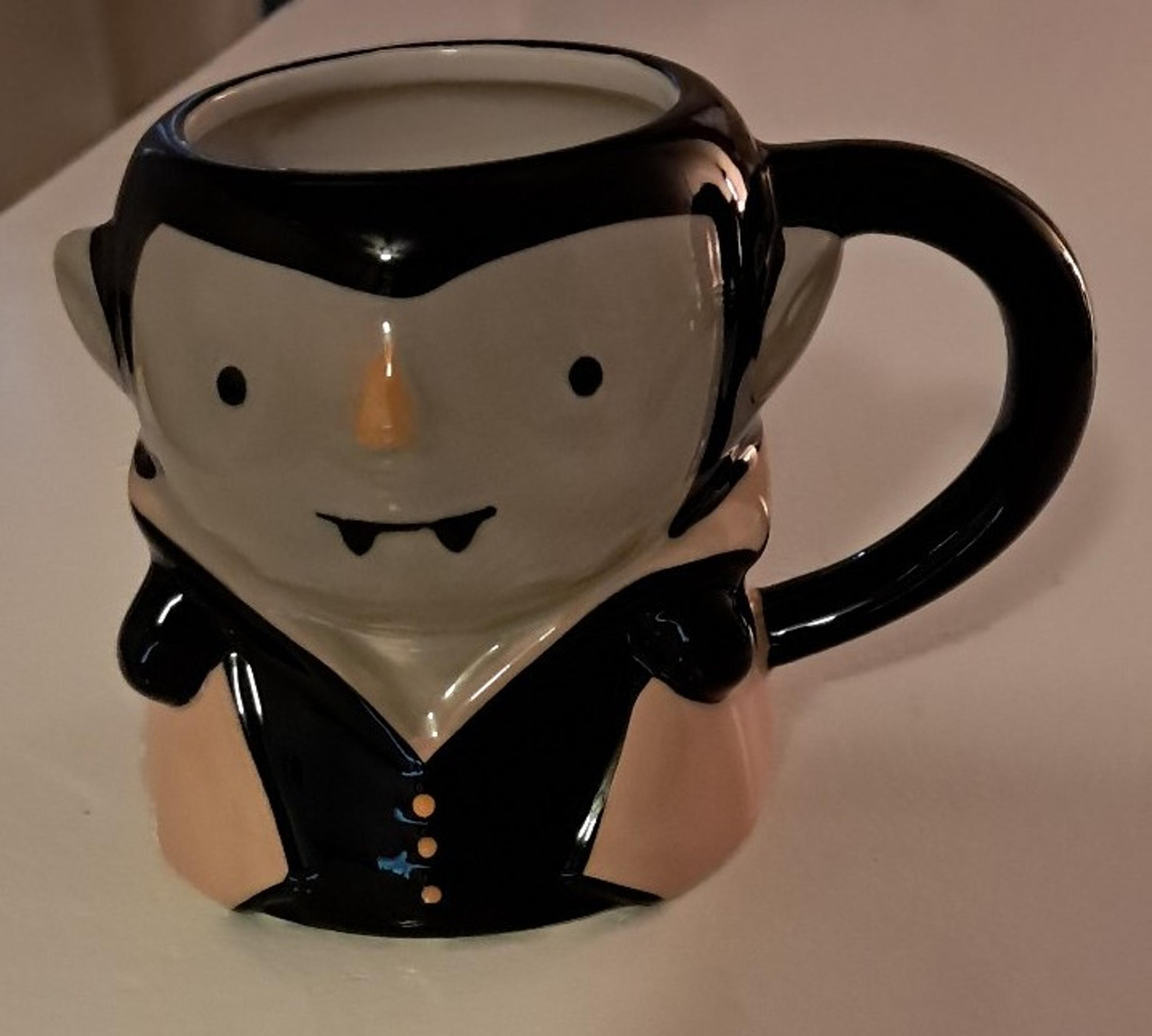 Hyde & Eek! Boutique Halloween Dracula Vampire Stoneware Drink Coffee Mug - Target