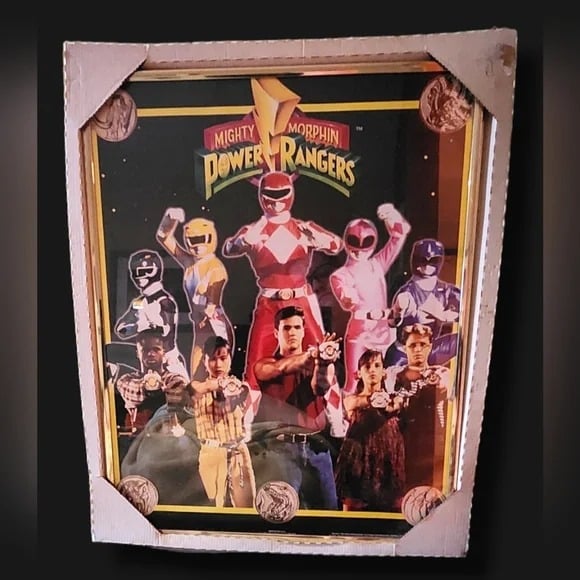Vintage 1994 Mighty Morphin Power Rangers Poster