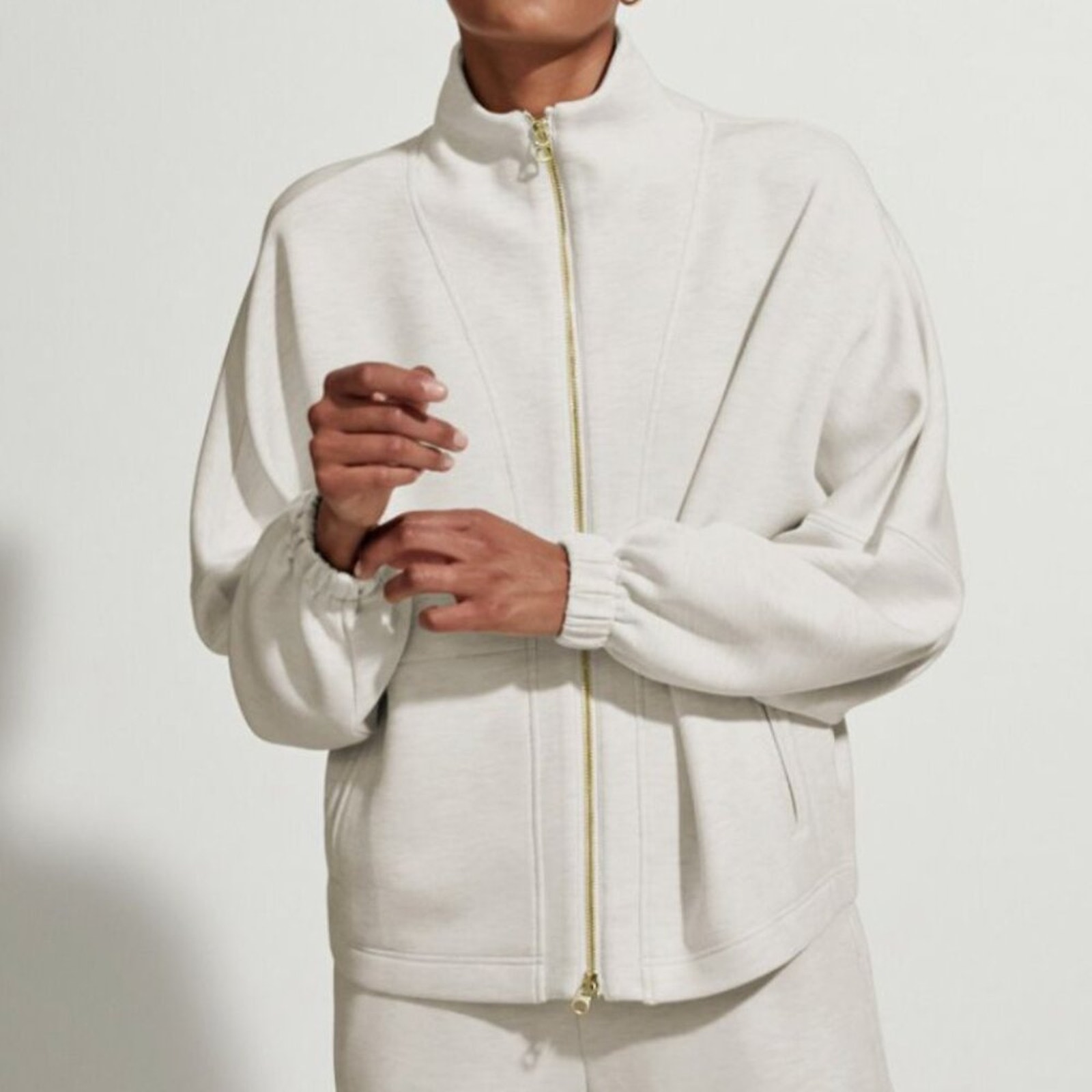 Varley Ashbury Zip Through Sweat