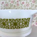Vintage Pyrex Verde Green Cinderella Casserole Dish, Pyrex Bakeware with Handles