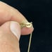 14K Solid Italian Gold. Tested &Stamped -Thick 18” chain with a beautiful cross