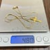 14K Solid Italian Gold. Tested &Stamped -Thick 18” chain with a beautiful cross