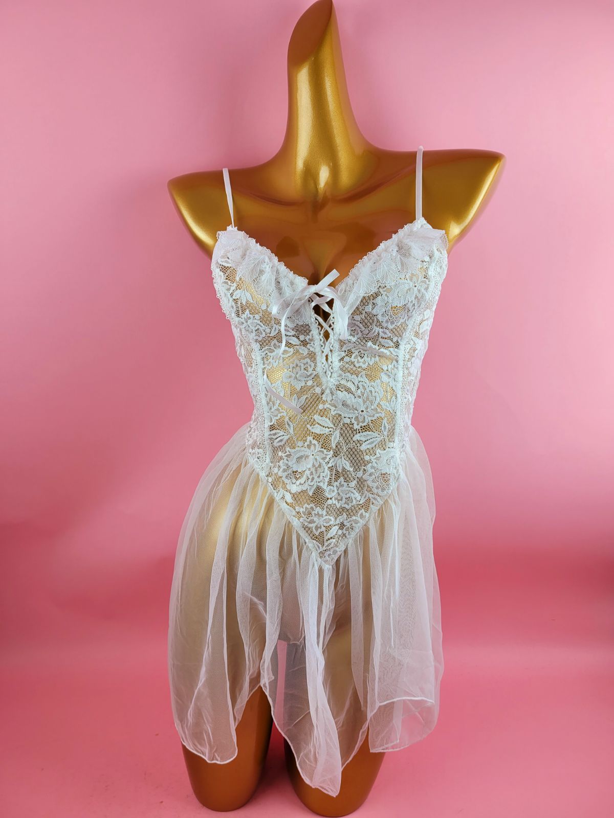 Vintage Lace Mesh Slips