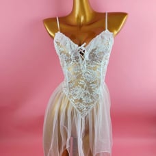 Vintage Lace Mesh Slips