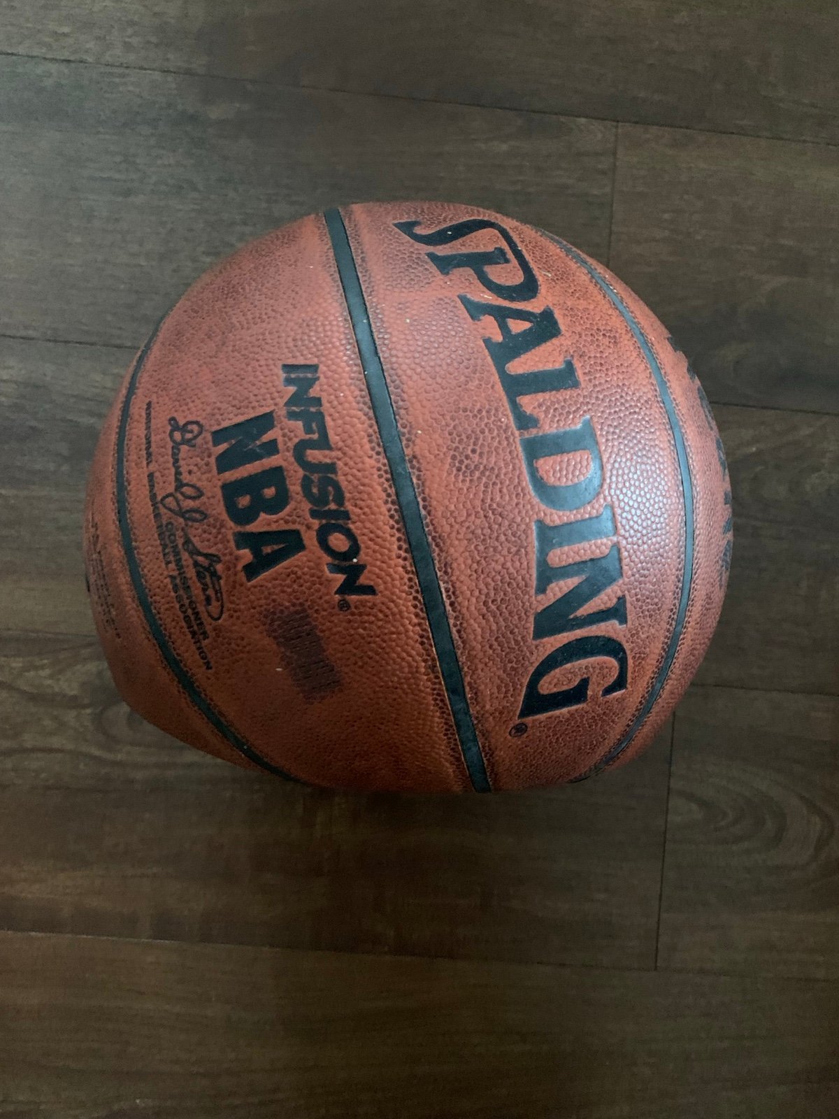 SPALDING Composite Leather INFUSION Full Court Dual Action Micro Pump NBA BASKET