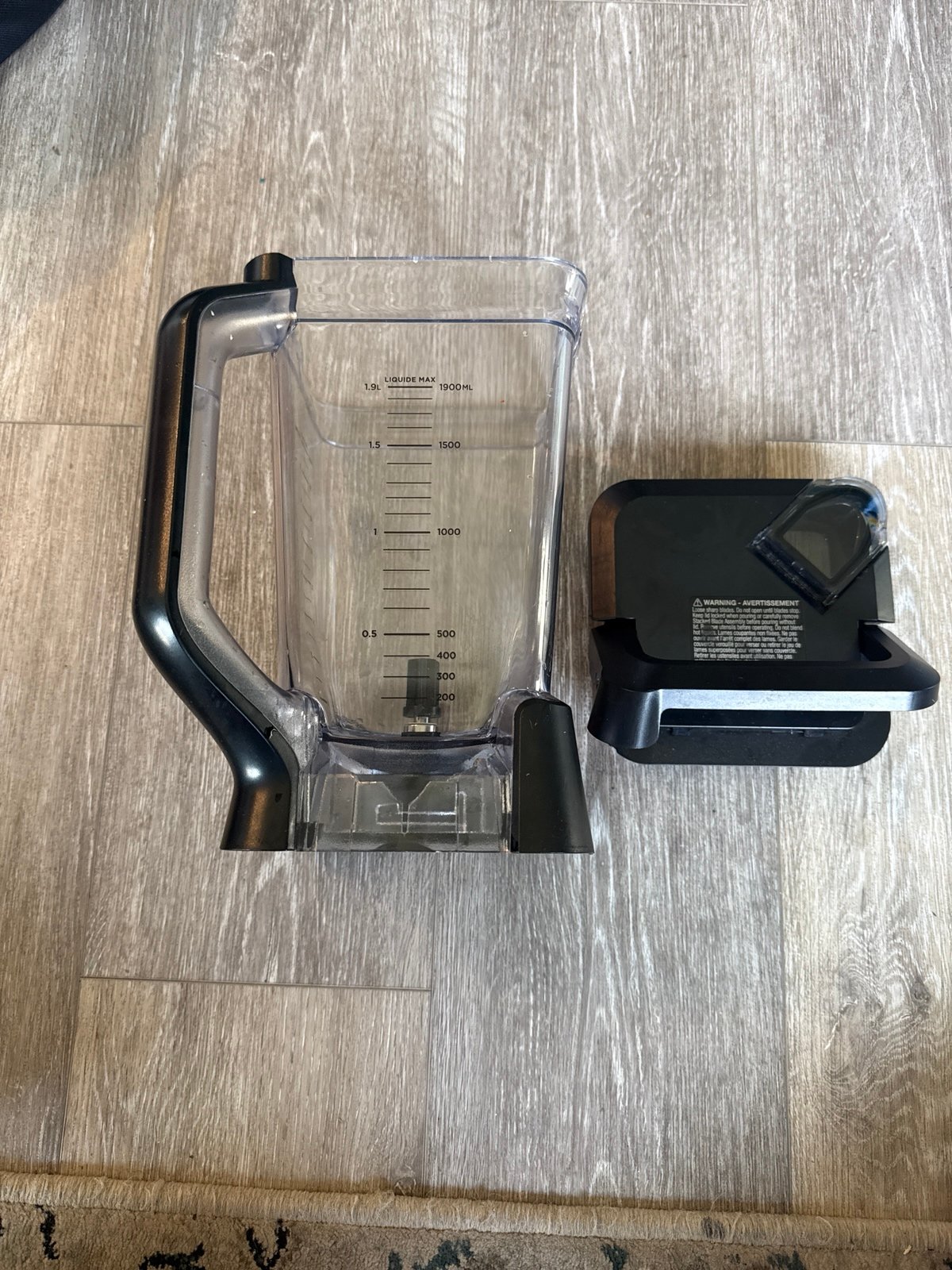 Ninja Auto IQ Blender OEM Replacement 64 oz Bowl Pitcher & Lid Set no blade