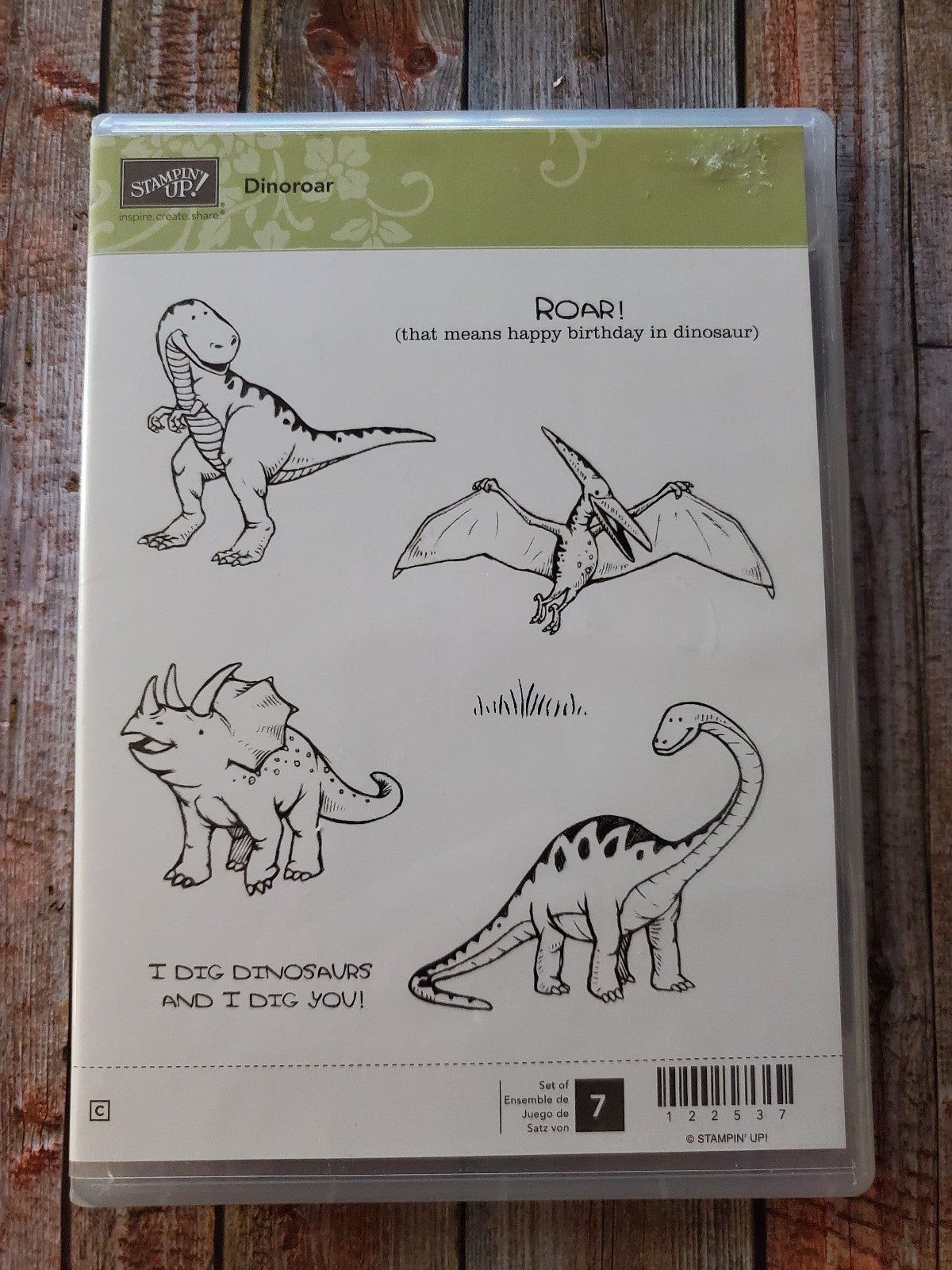 Stampin Up - Dinoroar