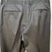 John Varvatos Bedford Black Gray Micro Plaid Flat Front 100% Wool Dress Pants Si