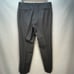 John Varvatos Bedford Black Gray Micro Plaid Flat Front 100% Wool Dress Pants Si