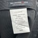 John Varvatos Bedford Black Gray Micro Plaid Flat Front 100% Wool Dress Pants Si