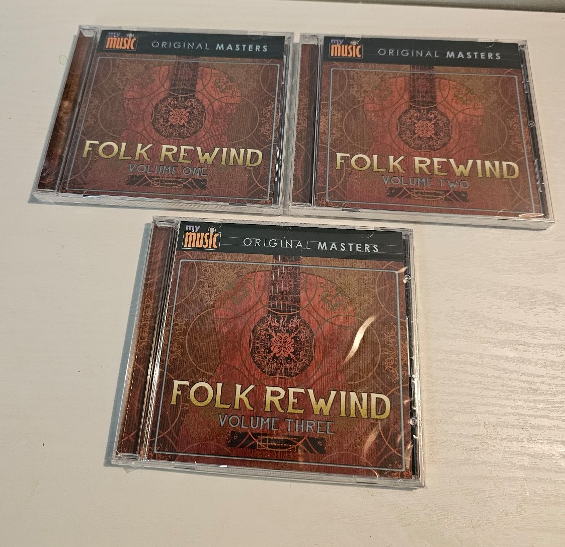 My Music Original Masters Folk Rewind Volume 1,2,3 Classic 3 CD Set New Sealed