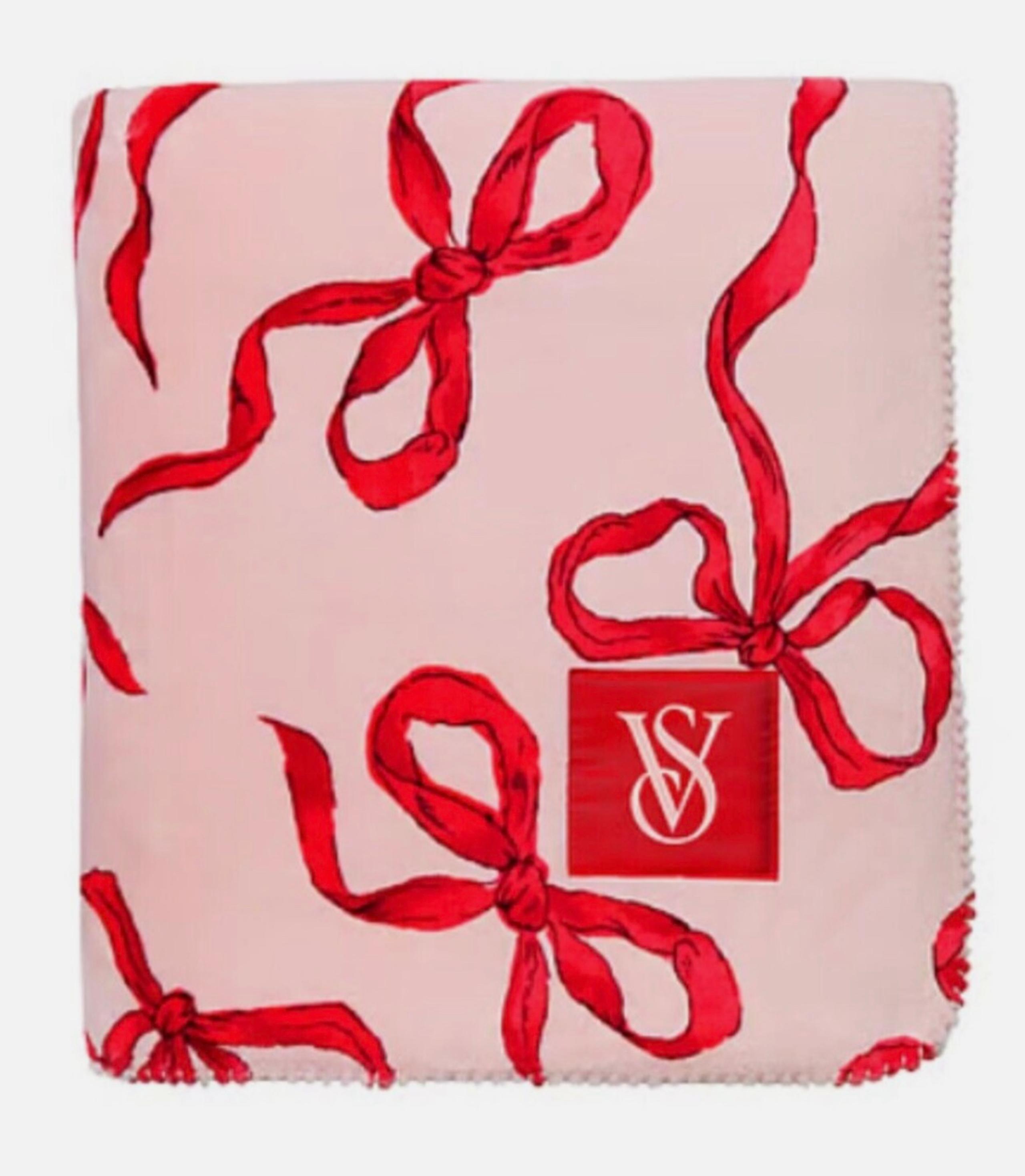 Victoria’s Secret Black Friday 2024 Bow Blanket Throw