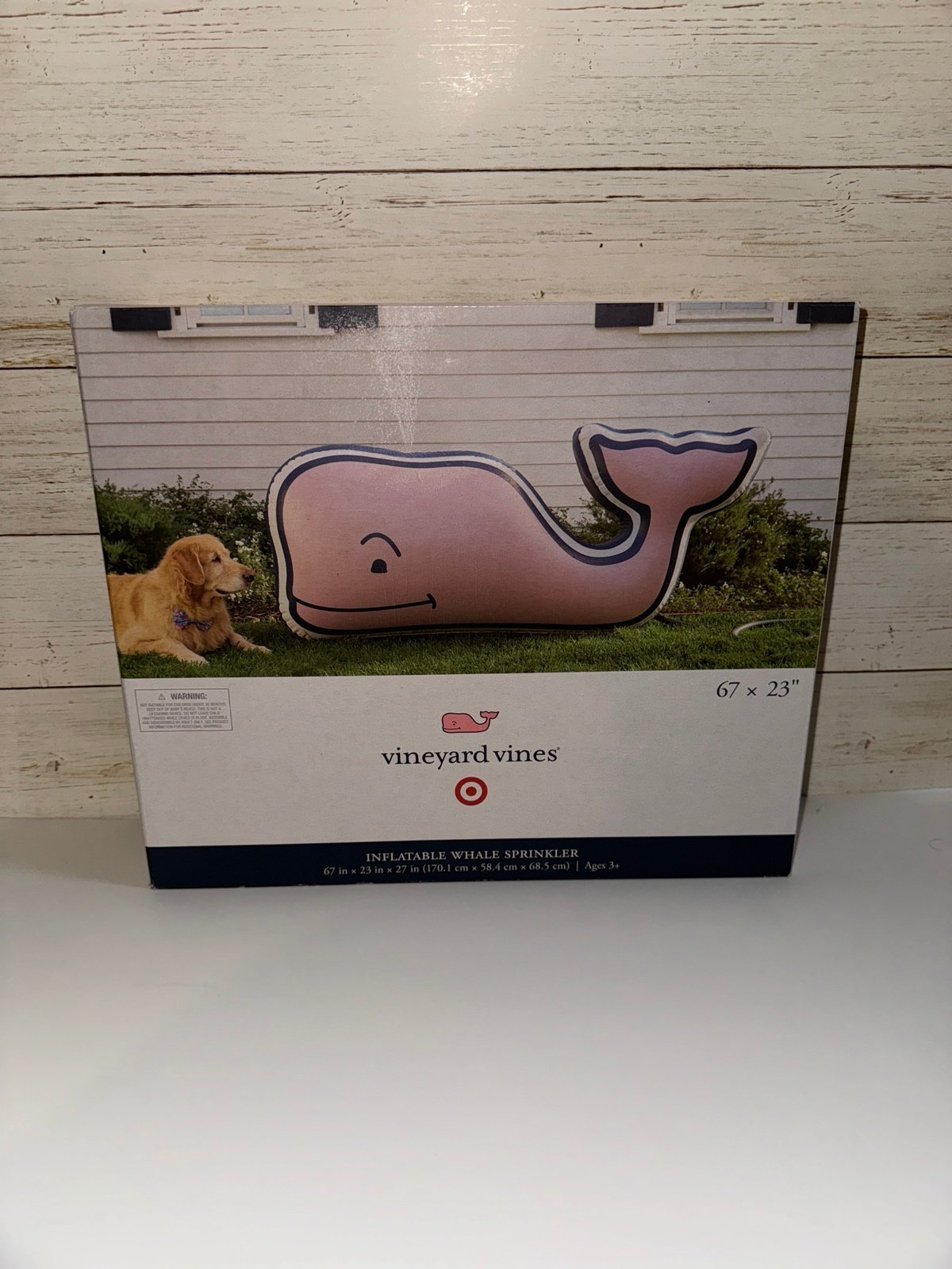 Vineyard Vines x Target Jumbo Inflatable Whale Sprinkler