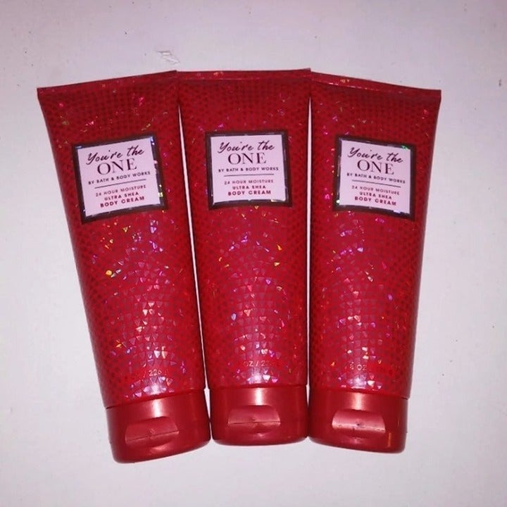 Set of 3 Bath and Body Works Body Cream Lotion You're the One Ultra Shea Full Si