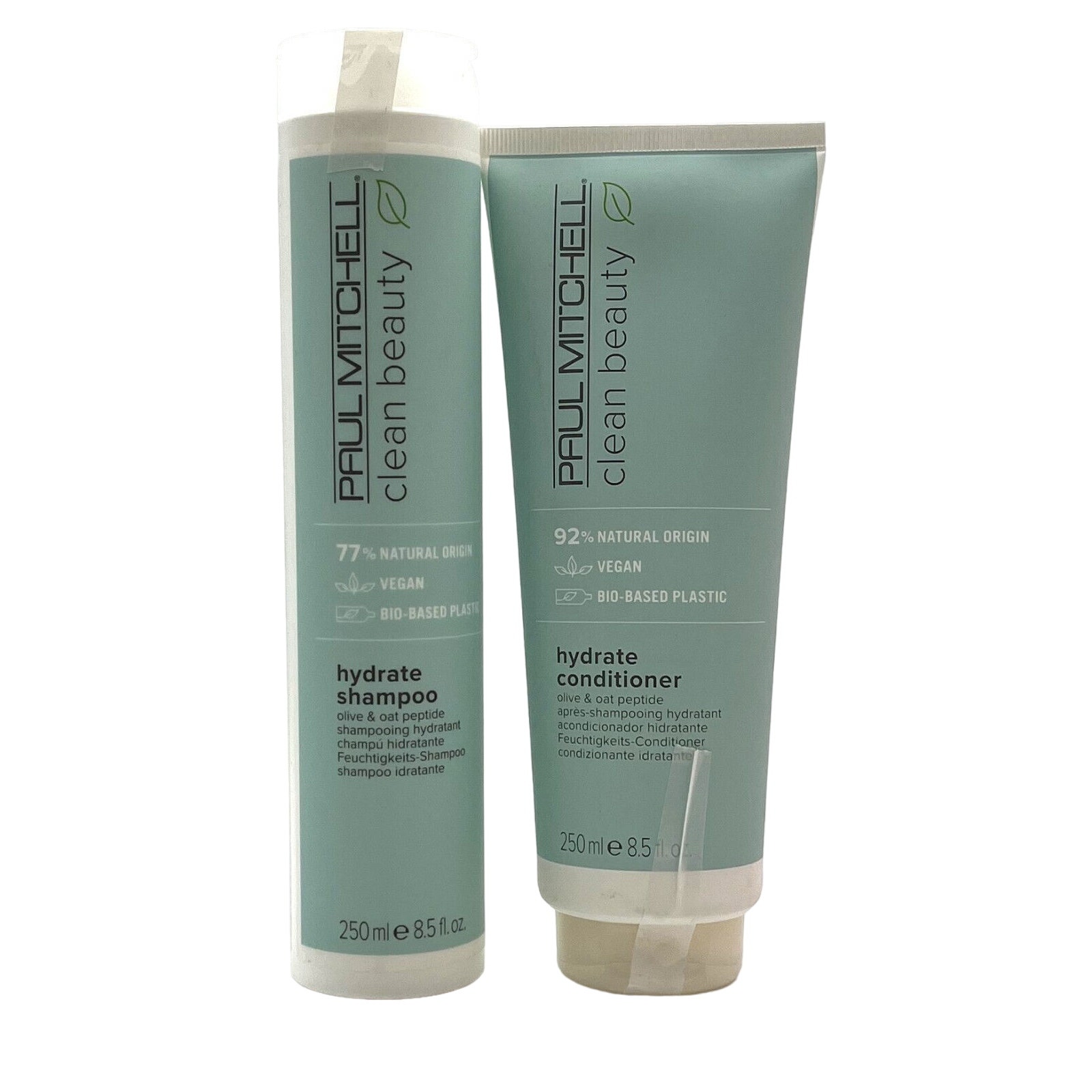 Paul Mitchell Clean Beauty Hydrate Shampoo & Conditioner 8.5 oz Duo