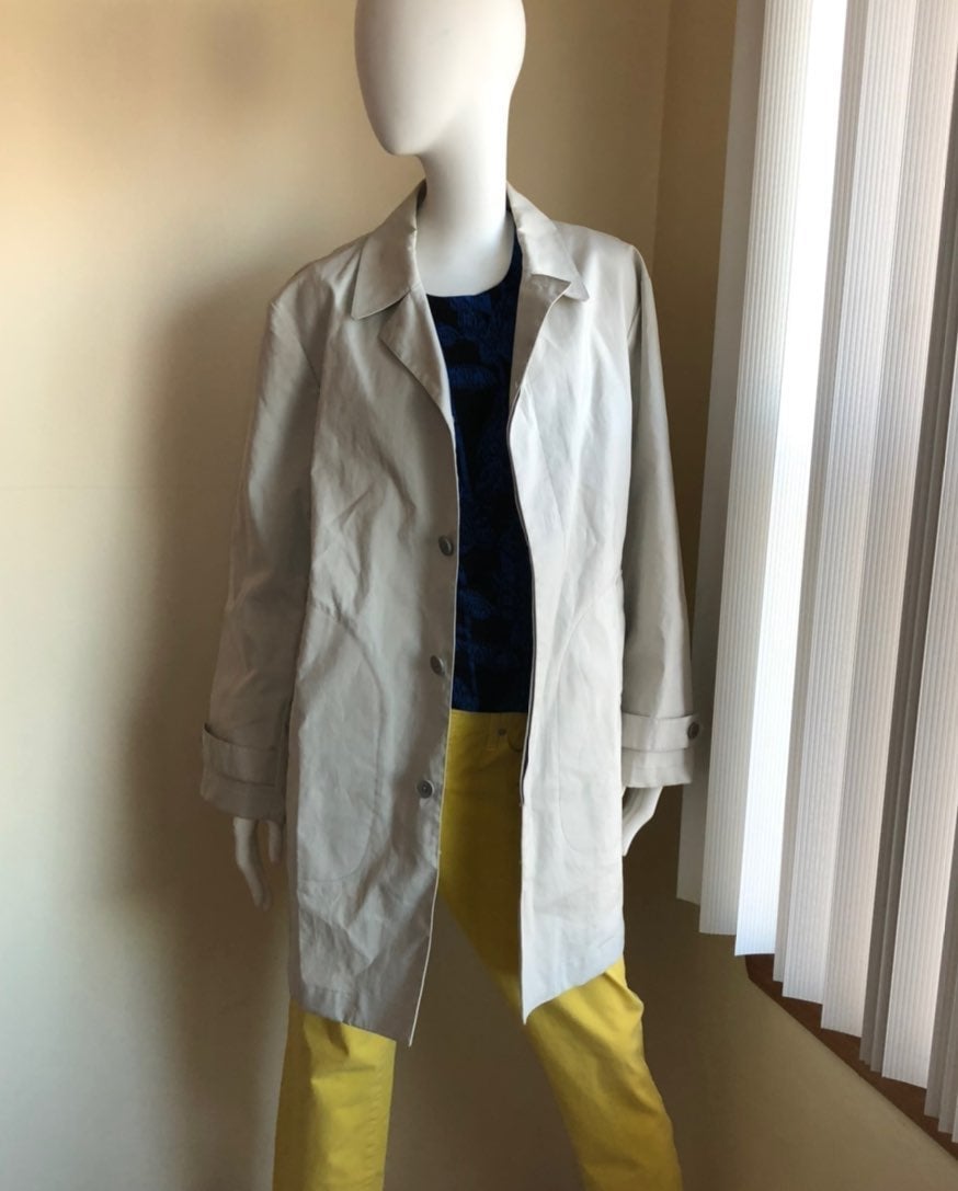 Theory Single breasted trench coat
