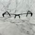 Armani Exchange AX1015 6070 Eyeglasses Rectangular Black Half Rim 52-17-140