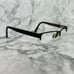 Armani Exchange AX1015 6070 Eyeglasses Rectangular Black Half Rim 52-17-140