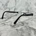 Armani Exchange AX1015 6070 Eyeglasses Rectangular Black Half Rim 52-17-140